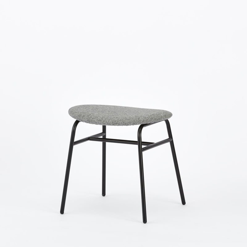 KUUM Stool kinoco - Black Steel Frame/Cushion / クーム スツール キノコ