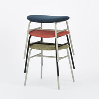 KUUM Stool kinoco - Black Steel Frame/Cushion / クーム スツール キノコ