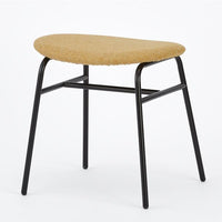 KUUM Stool kinoco - Black Steel Frame/Cushion / クーム スツール キノコ