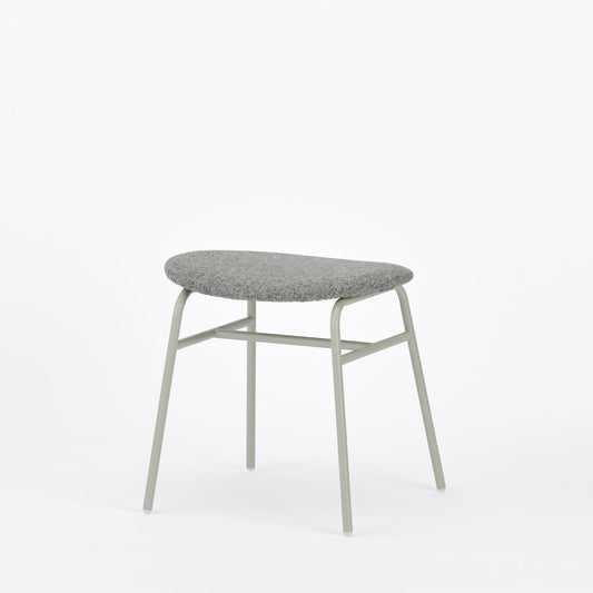 KUUM Stool kinoco - Gray White Steel Frame/Cushion / クーム スツール キノコ　グレー