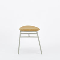 KUUM Stool kinoco - Gray White Steel Frame/Cushion / クーム スツール キノコ