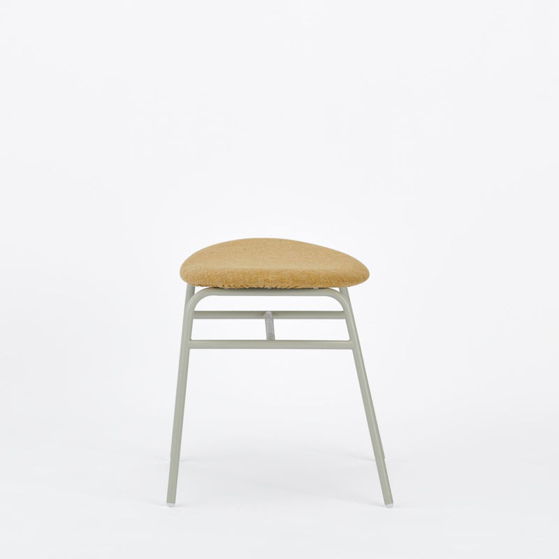 KUUM Stool kinoco - Gray White Steel Frame/Cushion / クーム スツール キノコ