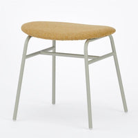 KUUM Stool kinoco - Gray White Steel Frame/Cushion / クーム スツール キノコ