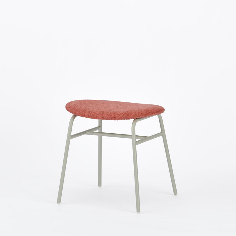 KUUM Stool kinoco - Gray White Steel Frame/Cushion / クーム スツール キノコ