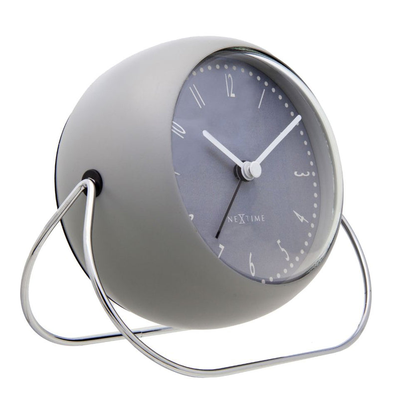 Contemporary Steel Alarm Clock / コンテンポラリースチールアラームクロック