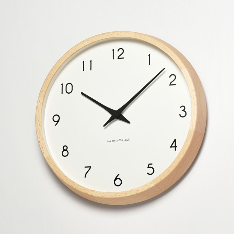 カンパーニュ 電波時計ナチュラル