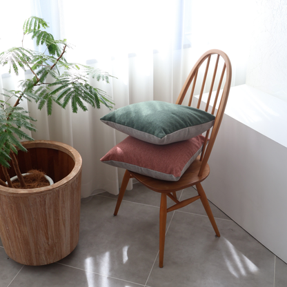 Two-tone Cushion Cover / ツートーンクッションカバー