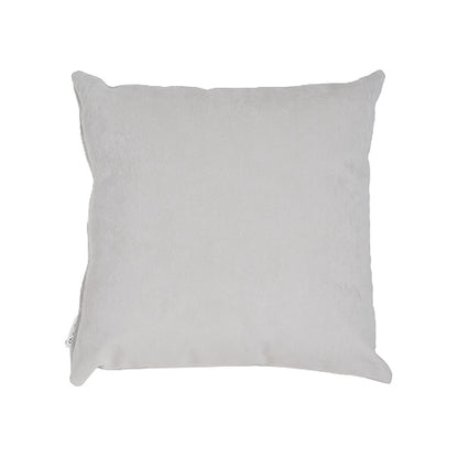 スエード クッションカバー（グレーホワイト）