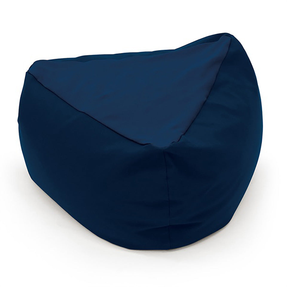 三角フィット座ブトン（本体・カバーセット）　ネイビー