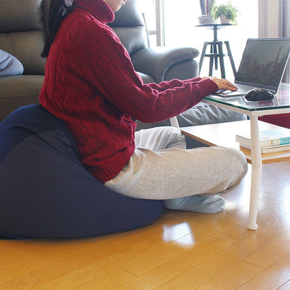 三角フィット座ブトン（本体・カバーセット）　使用例