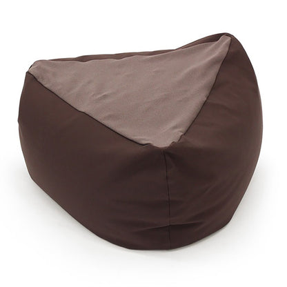 三角フィット座ブトン（本体・カバーセット）　ブラウン