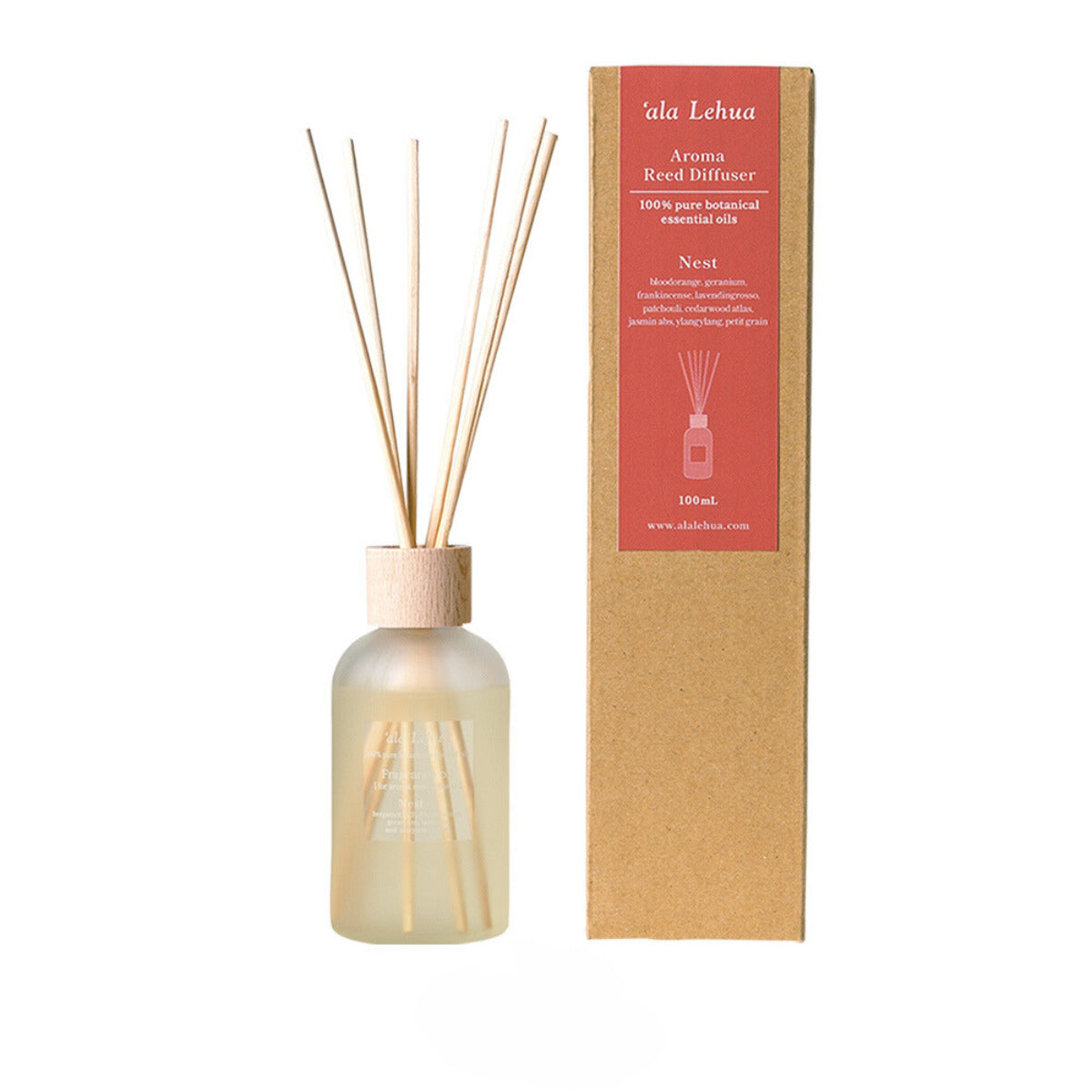 ‘ala Lehua Reed Diffuser Set  100ml / アラレフア リードディフューザー