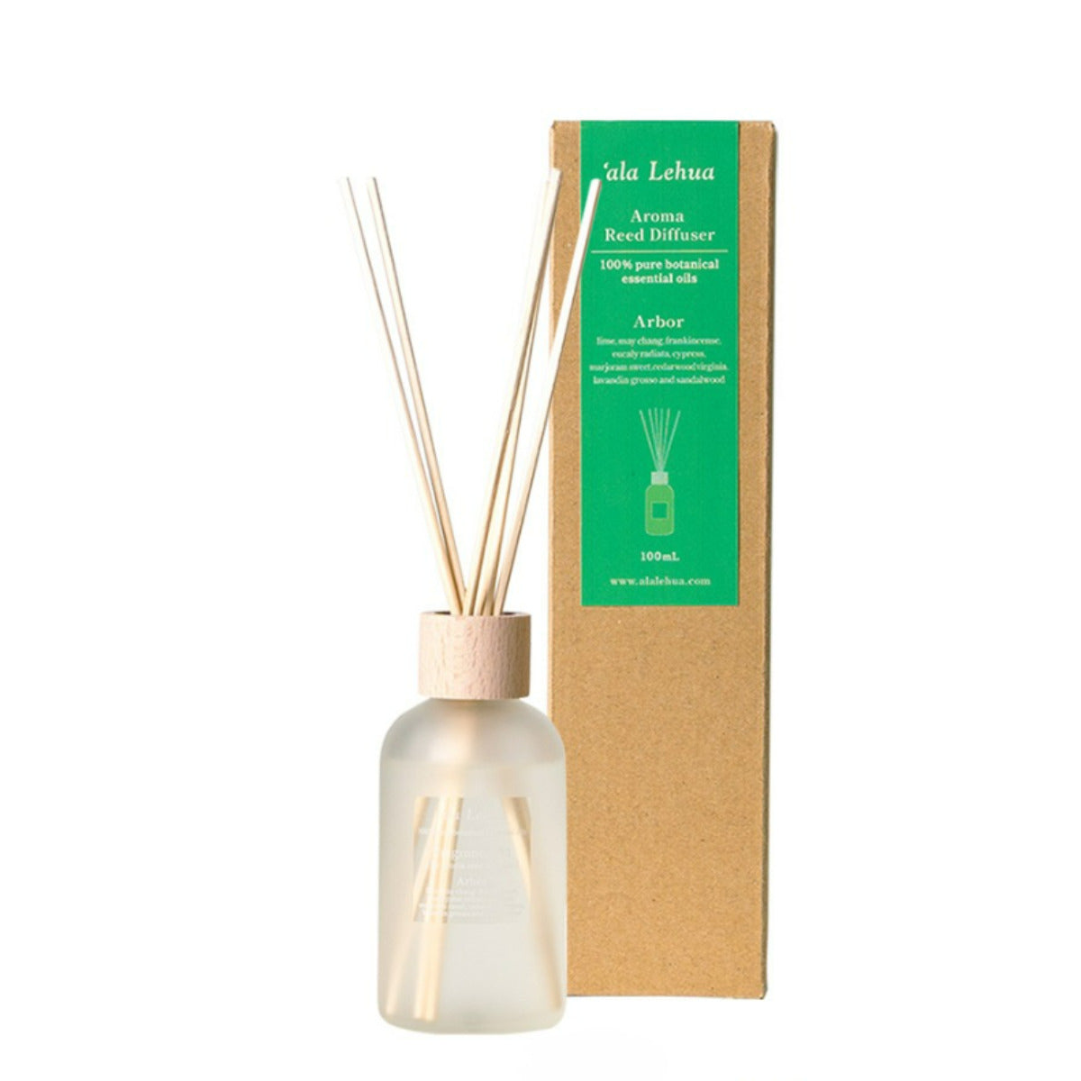 ‘ala Lehua Reed Diffuser Set  100ml / アラレフア リードディフューザー