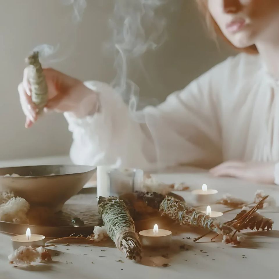 Deep Cleanse White Sage/ホワイトセージ 使用例