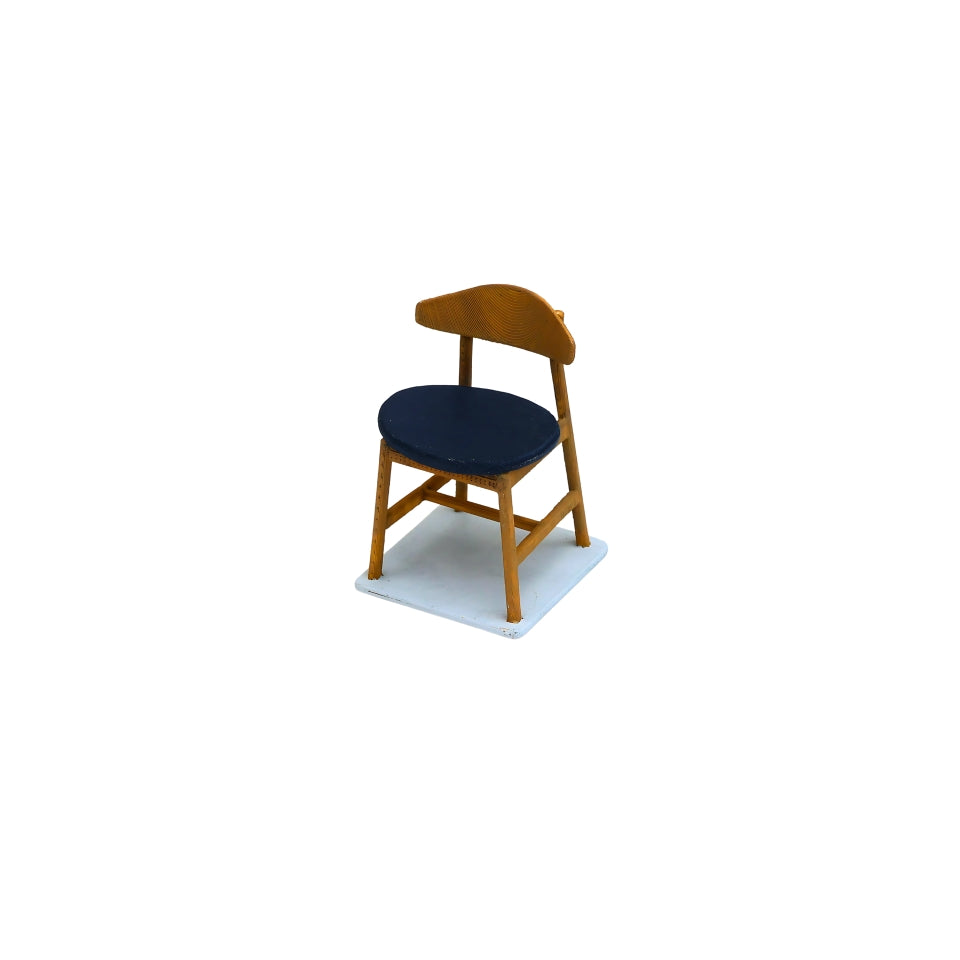 ミニチュア家具KUUM Chair kinoco - Wooden Frame/Cushion / クーム チェア キノコ