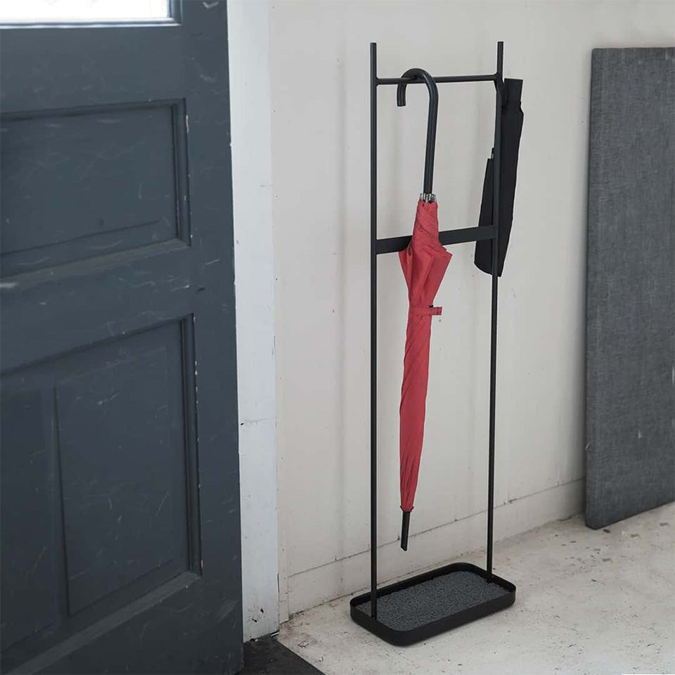 アンテナ アンブレラハンガー（ブラック）使用例