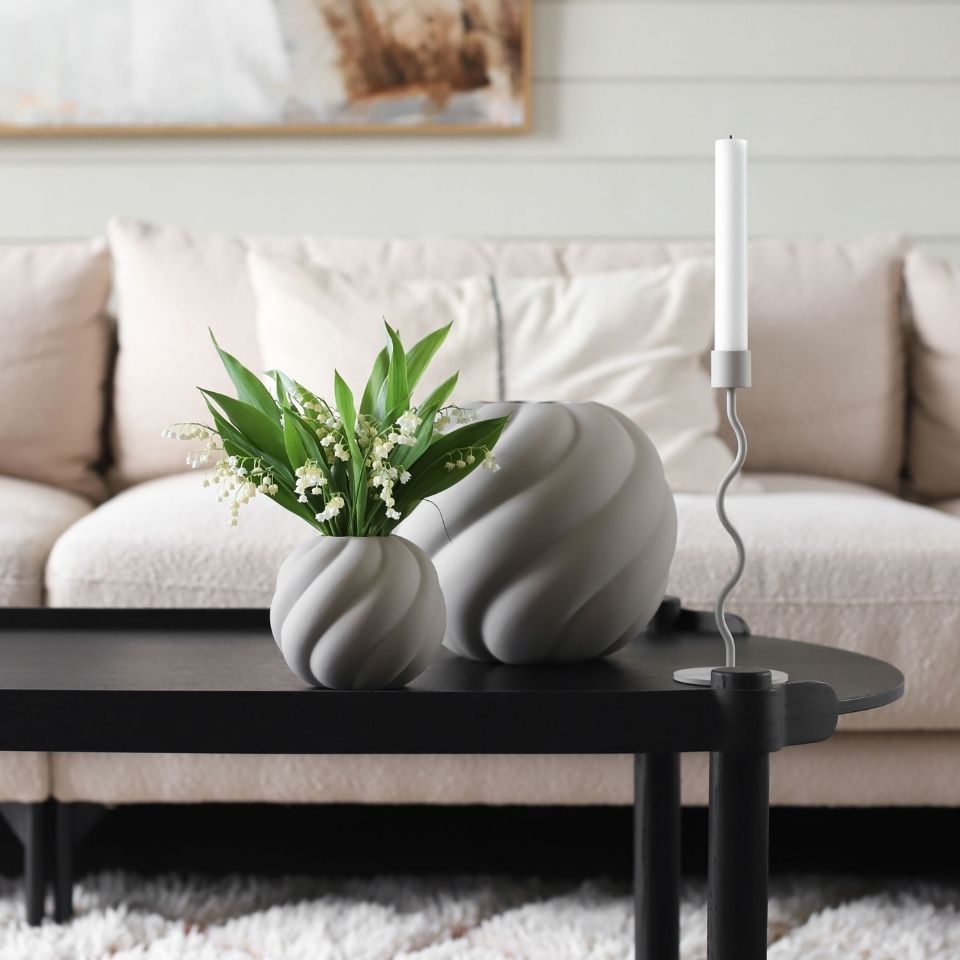 COOEE Design Twist Ball Vase 12cm / ツイスト ボールベース