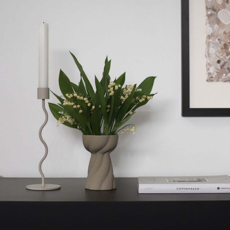 COOEE Design Twist Bulb Vase / ツイスト バルブベース