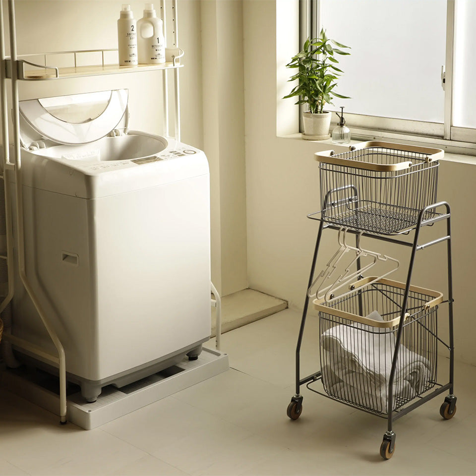 リヴ キャリーバスケットワゴンSシーン画像