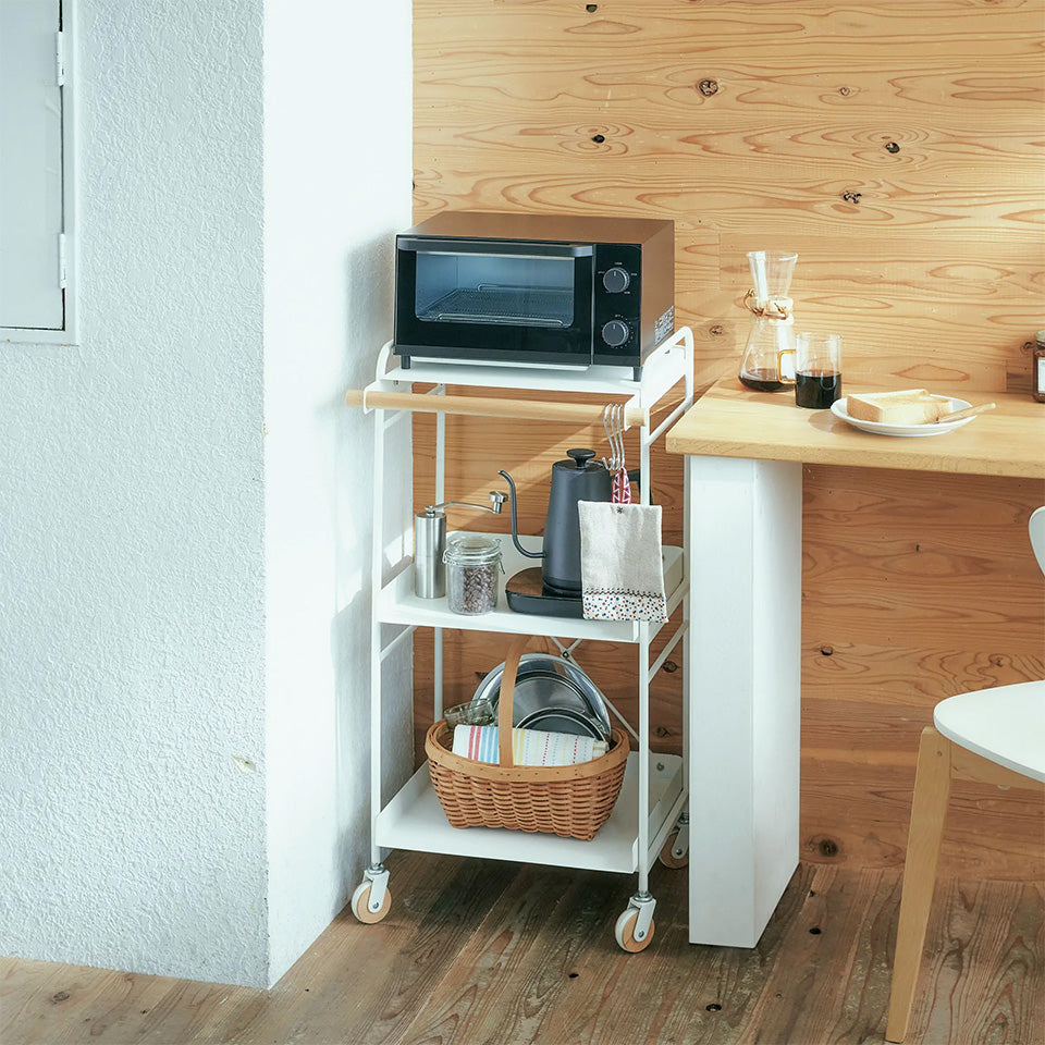 リヴ スチールワゴン（ホワイト）使用例