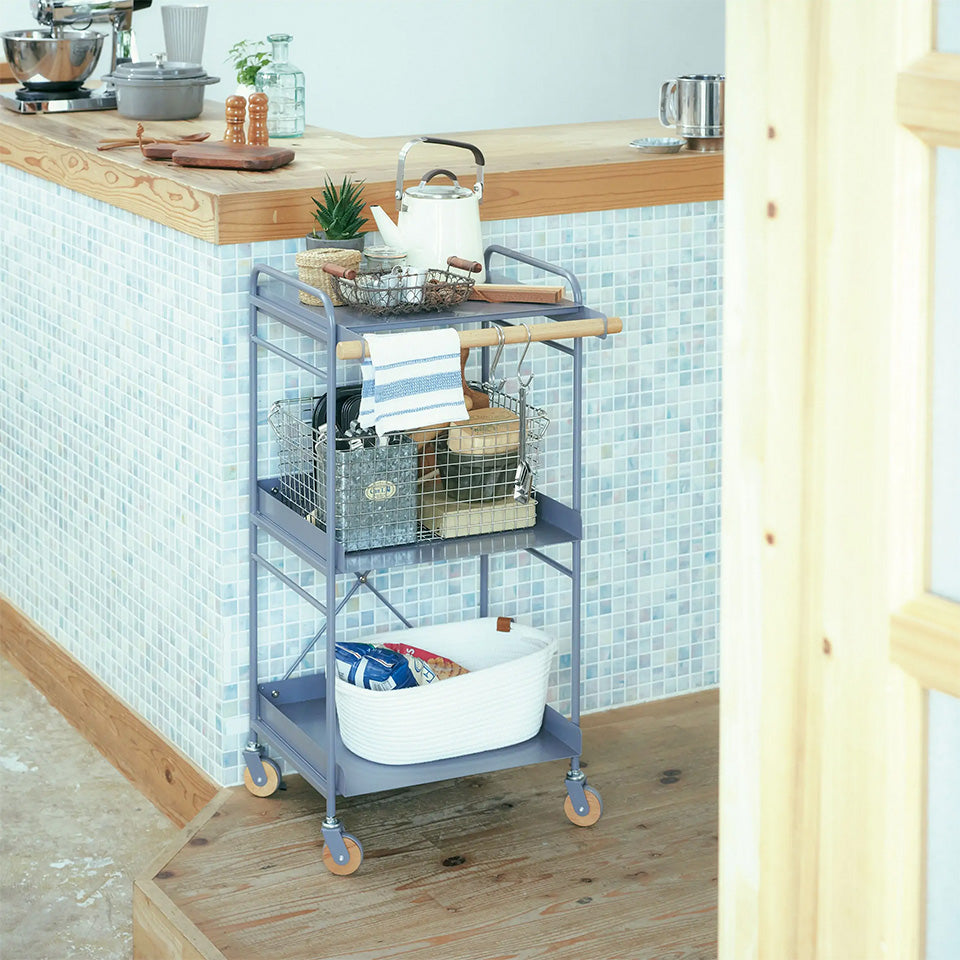 リヴ スチールワゴン（グレー）使用例