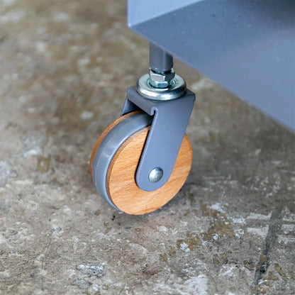 リヴ スチールワゴンキャスター部アップ