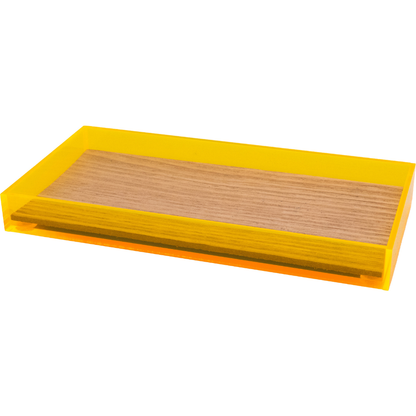 ACRYLIC ＆ WOOD TRAY / アクリルウッドトレー