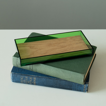 ACRYLIC ＆ WOOD TRAY / アクリルウッドトレー