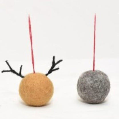 フェルトクリスマスオーナメント