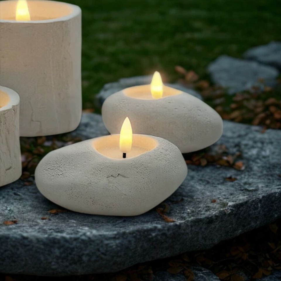 LEDキャンドル ストーンレット　シーン