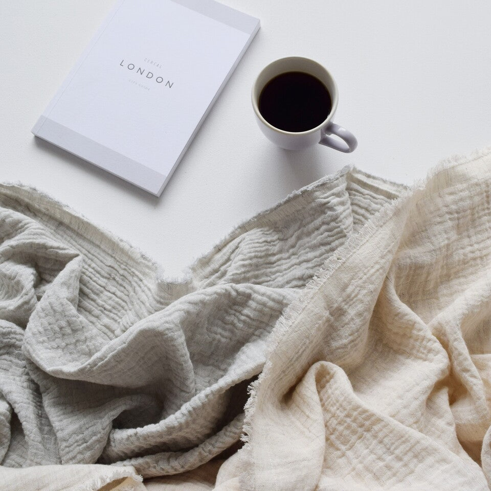 Linen Blend Blanket