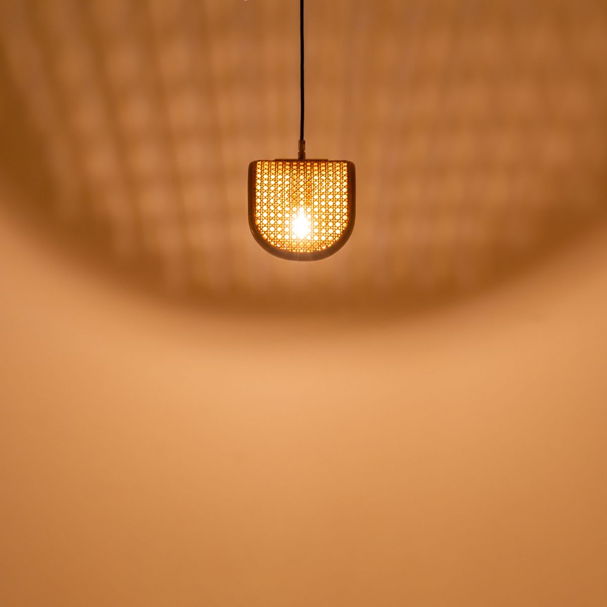 RATTAN PENDANT LAMP 1BULB / ラタンペンダントライト 1灯