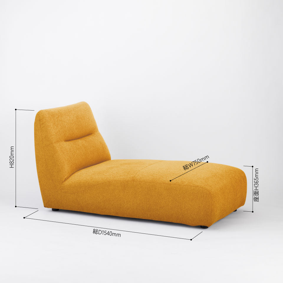 Cloud ファブリックソファ カウチ 奥154cm – ENEN
