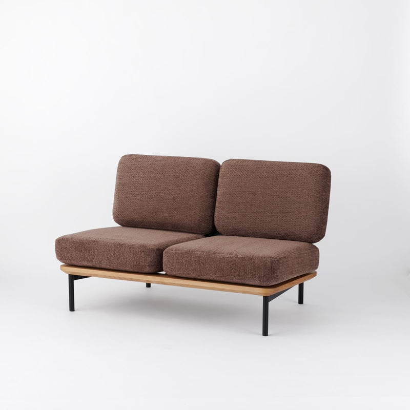 KUUM  Sofa 2 seater - Steel Frame/Natural / クーム ソファ