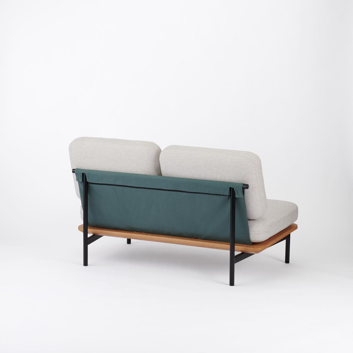 KUUM  Sofa 2 seater - Steel Frame/Natural / クーム ソファ