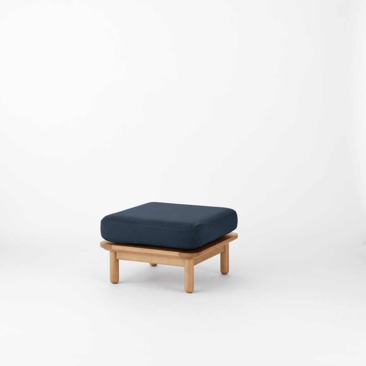 KUUM  Sofa Ottoman - Wooden Frame/Natural / クーム ソファ オットマン