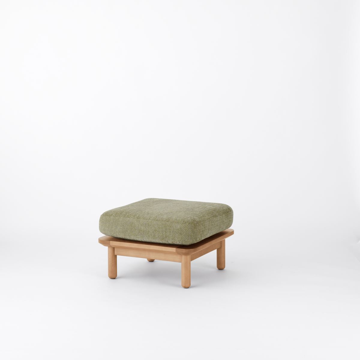 KUUM  Sofa Ottoman - Wooden Frame/Natural / クーム ソファ オットマン