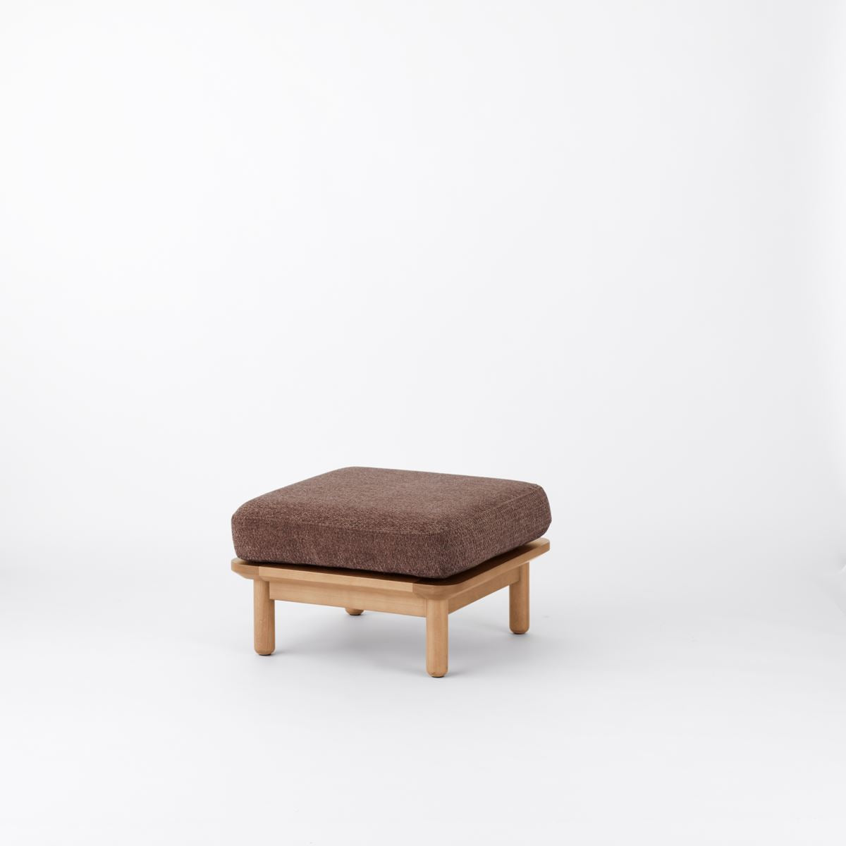 KUUM  Sofa Ottoman - Wooden Frame/Natural / クーム ソファ オットマン