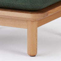 KUUM  Sofa Ottoman - Wooden Frame/Natural / クーム ソファ オットマン