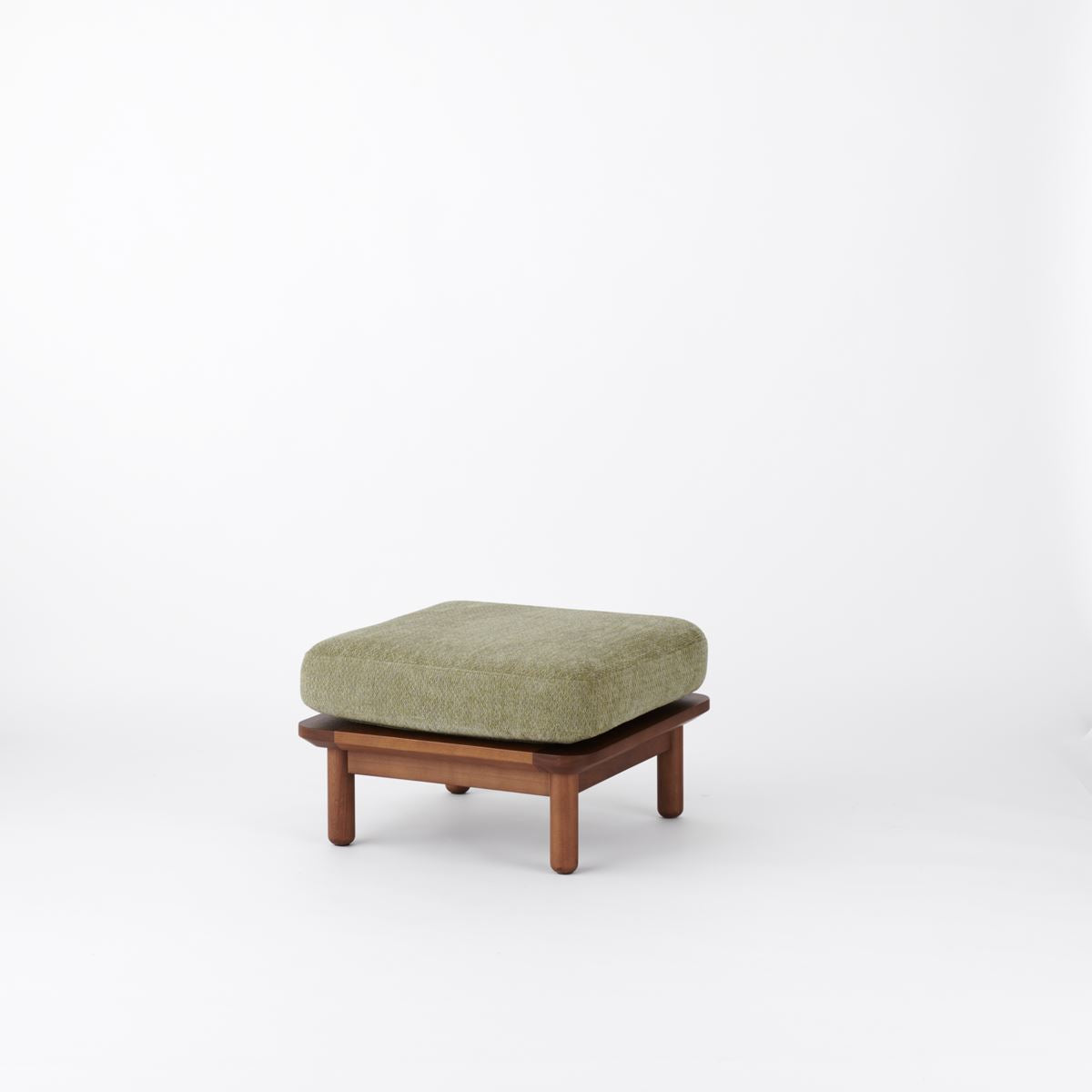 KUUM  Sofa Ottoman - Wooden Frame/Brown / クーム ソファ オットマン