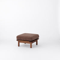 KUUM  Sofa Ottoman - Wooden Frame/Brown / クーム ソファ オットマン