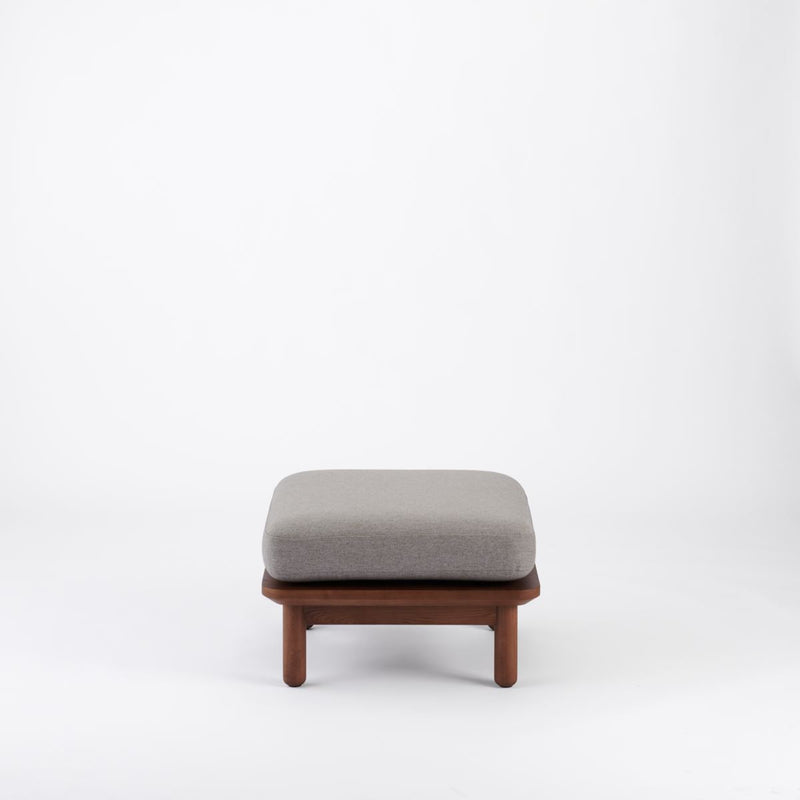 KUUM  Sofa Ottoman - Wooden Frame/Brown / クーム ソファ オットマン