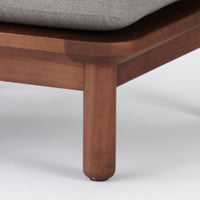 KUUM  Sofa Ottoman - Wooden Frame/Brown / クーム ソファ オットマン