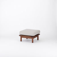 KUUM  Sofa Ottoman - Wooden Frame/Brown / クーム ソファ オットマン