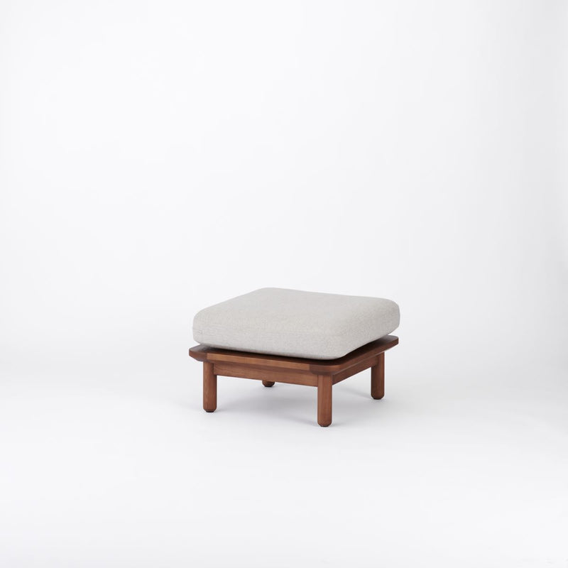 KUUM  Sofa Ottoman - Wooden Frame/Brown / クーム ソファ オットマン