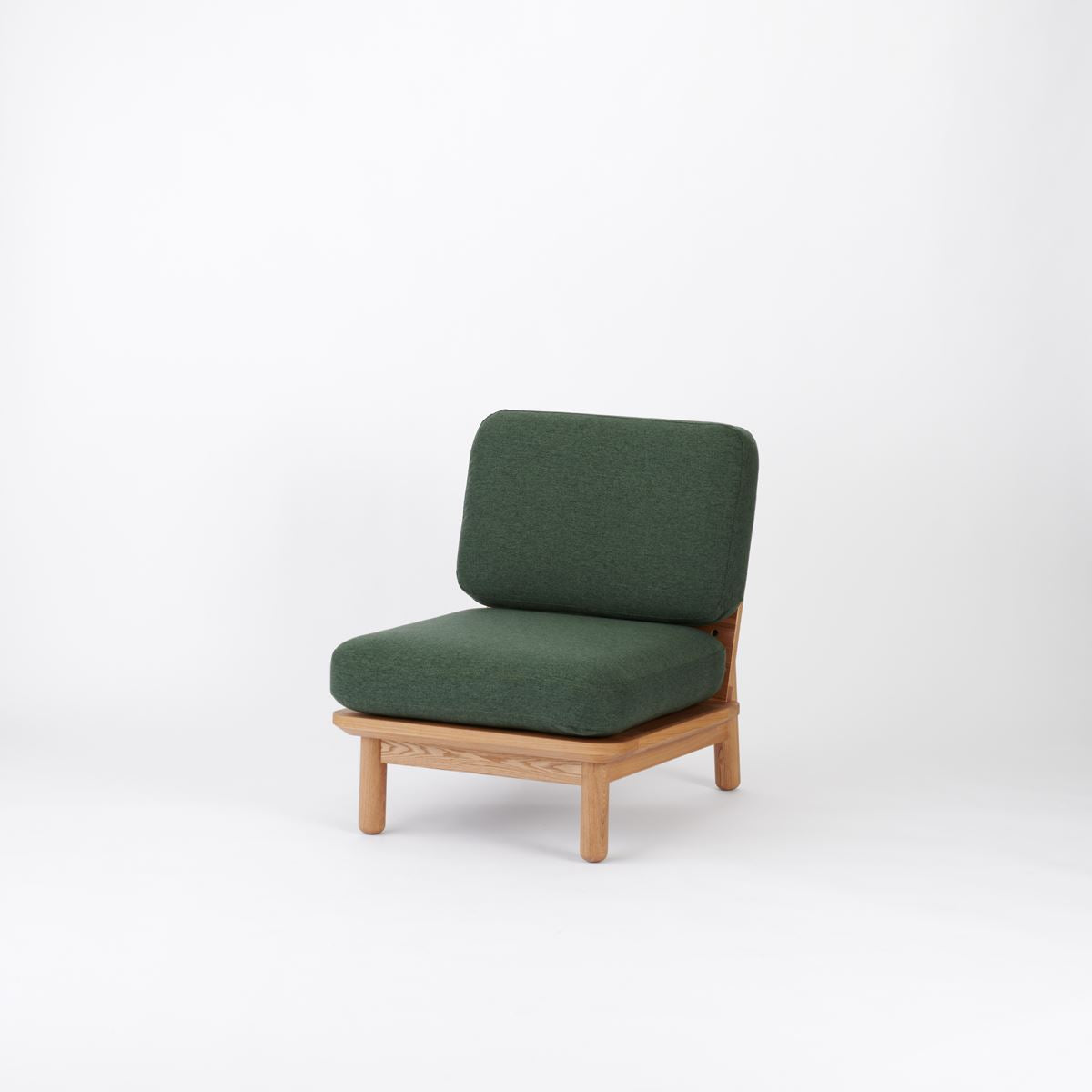KUUM  Sofa 1 seater - Wooden Frame/Natural / クーム ソファ