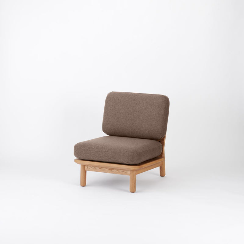 KUUM  Sofa 1 seater - Wooden Frame/Natural / クーム ソファ