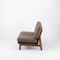 KUUM  Sofa 2 seater - Wooden Frame/Brown / クーム ソファ