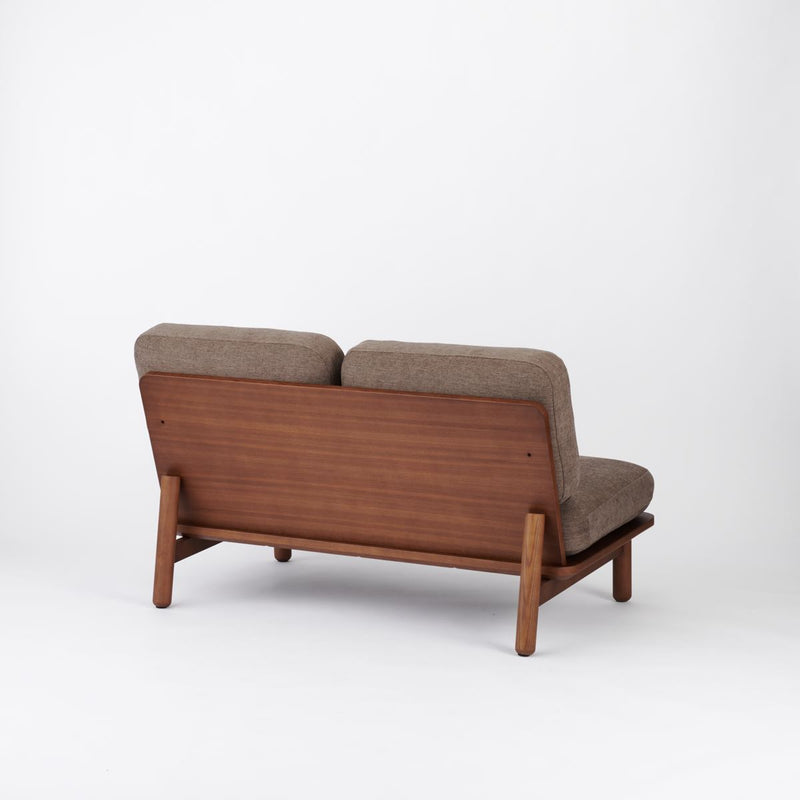 KUUM  Sofa 2 seater - Wooden Frame/Brown / クーム ソファ