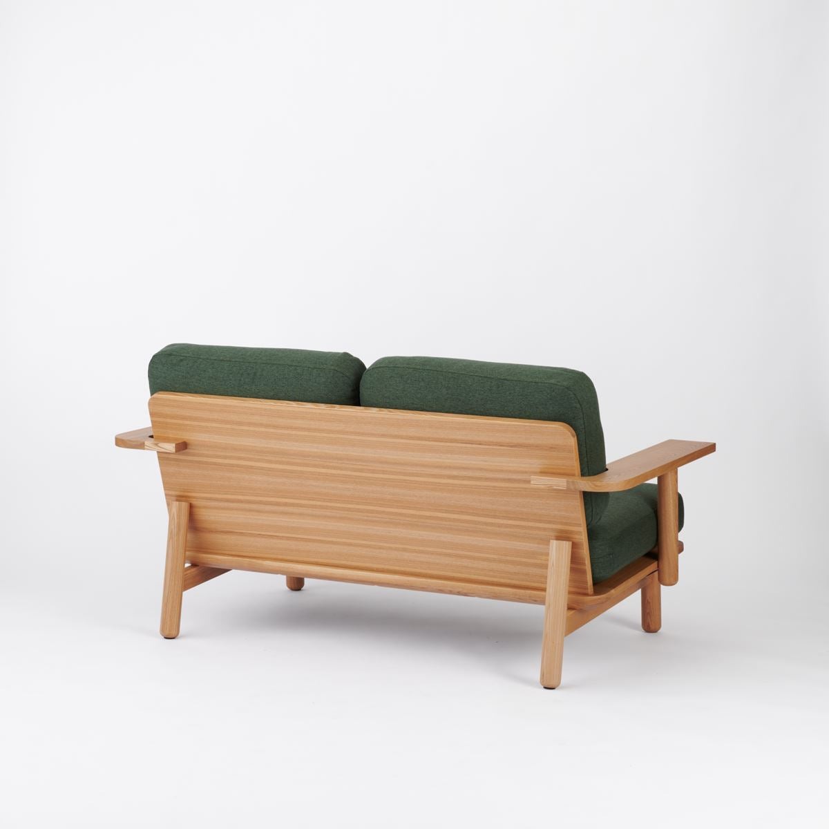 KUUM  Sofa 2 seater Double arm - Wooden Frame/Natural / クーム ソファ